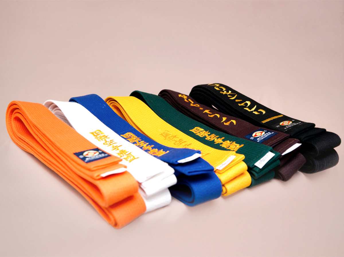 Пояса в киокушинкай каратэ